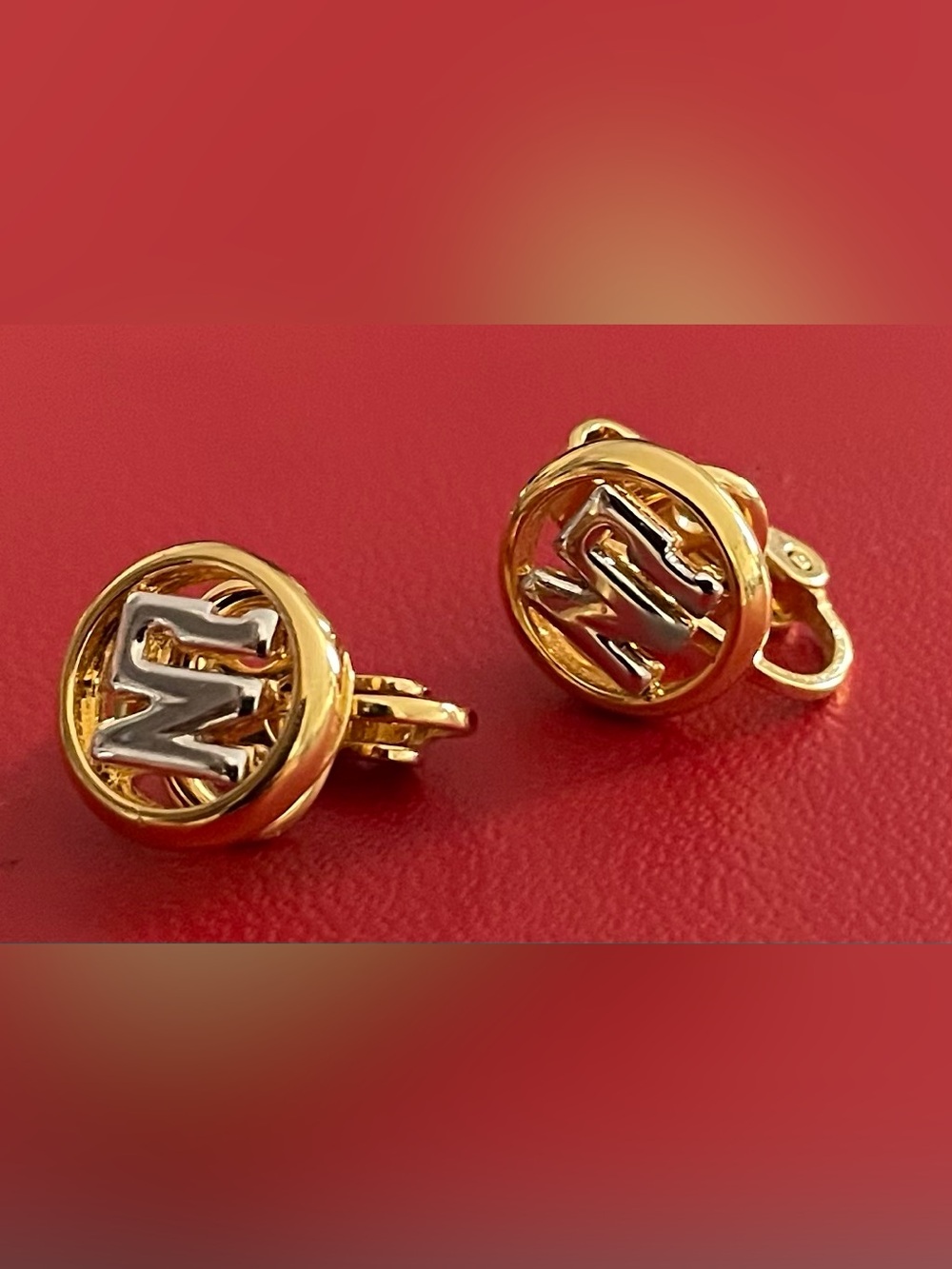 Gold-Tone Nina Ricc Earrings